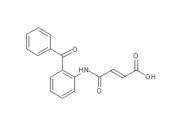 4-[(2-benzoylphenyl)amino]-4-oxo-2-butenoic acid - Click Image to Close