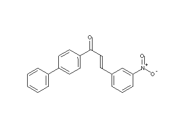 1-(4-biphenylyl)-3-(3-nitrophenyl)-2-propen-1-one