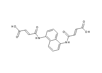 4,4'-[1,5-naphthalenediyldi(imino)]bis(4-oxo-2-butenoic acid)