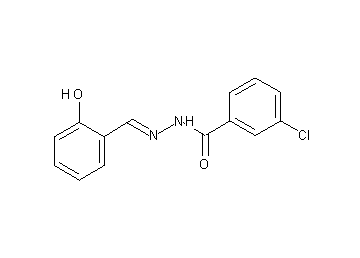 3-chloro-N'-(2-hydroxybenzylidene)benzohydrazide