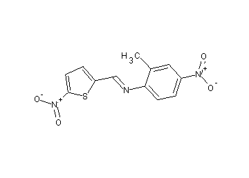 (2-methyl-4-nitrophenyl)[(5-nitro-2-thienyl)methylene]amine