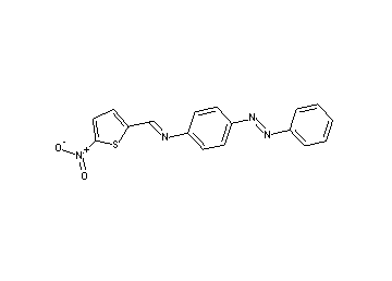 N-[(5-nitro-2-thienyl)methylene]-4-(phenyldiazenyl)aniline - Click Image to Close