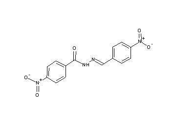 4-nitro-N'-(4-nitrobenzylidene)benzohydrazide - Click Image to Close