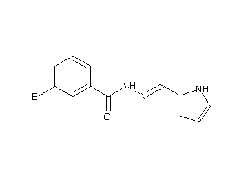 3-bromo-N'-(1H-pyrrol-2-ylmethylene)benzohydrazide