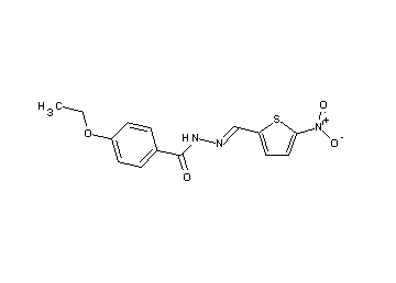 4-ethoxy-N'-[(5-nitro-2-thienyl)methylene]benzohydrazide