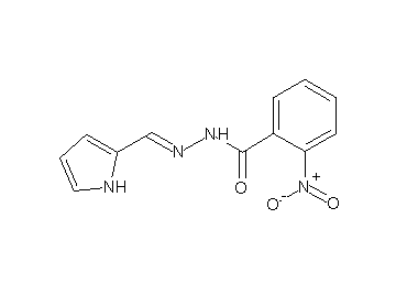 2-nitro-N'-(1H-pyrrol-2-ylmethylene)benzohydrazide