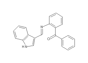 {2-[(1H-indol-3-ylmethylene)amino]phenyl}(phenyl)methanone
