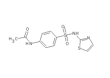 N-{4-[(1,3-thiazol-2-ylamino)sulfonyl]phenyl}acetamide