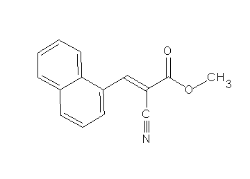 methyl 2-cyano-3-(1-naphthyl)acrylate