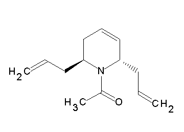 1-acetyl-2,6-diallyl-1,2,3,6-tetrahydropyridine