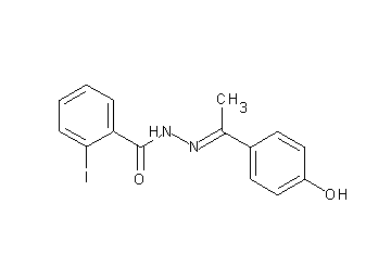 N'-[1-(4-hydroxyphenyl)ethylidene]-2-iodobenzohydrazide