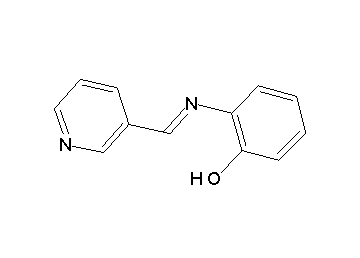 2-[(3-pyridinylmethylene)amino]phenol