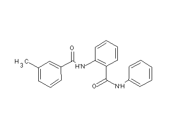2-[(3-methylbenzoyl)amino]-N-phenylbenzamide