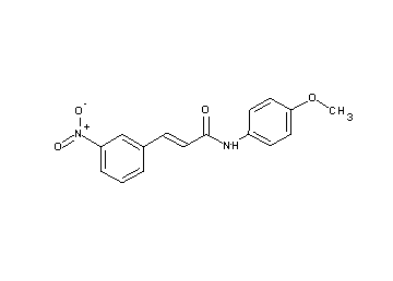 N-(4-methoxyphenyl)-3-(3-nitrophenyl)acrylamide