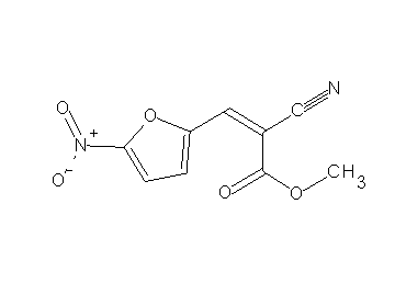 methyl 2-cyano-3-(5-nitro-2-furyl)acrylate