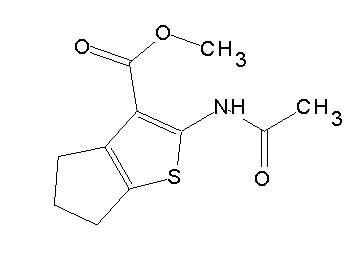 methyl 2-(acetylamino)-5,6-dihydro-4H-cyclopenta[b]thiophene-3-carboxylate