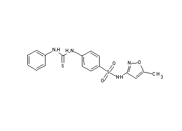 4-[(anilinocarbonothioyl)amino]-N-(5-methyl-3-isoxazolyl)benzenesulfonamide