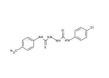 N-(4-chlorophenyl)-2-{[(4-methylphenyl)amino]carbonothioyl}hydrazinecarboxamide - Click Image to Close