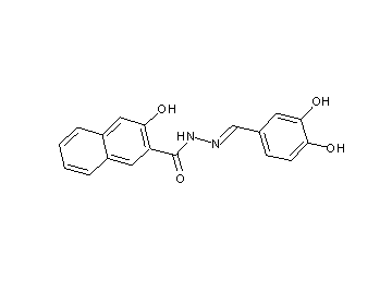 N'-(3,4-dihydroxybenzylidene)-3-hydroxy-2-naphthohydrazide