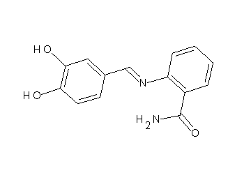 2-[(3,4-dihydroxybenzylidene)amino]benzamide