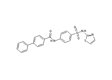 N-{4-[(1,3-thiazol-2-ylamino)sulfonyl]phenyl}-4-biphenylcarboxamide