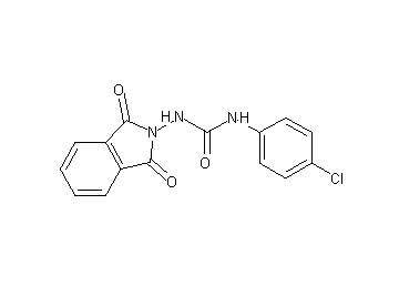 N-(4-chlorophenyl)-N'-(1,3-dioxo-1,3-dihydro-2H-isoindol-2-yl)urea