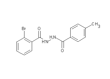 2-bromo-N'-(4-methylbenzoyl)benzohydrazide
