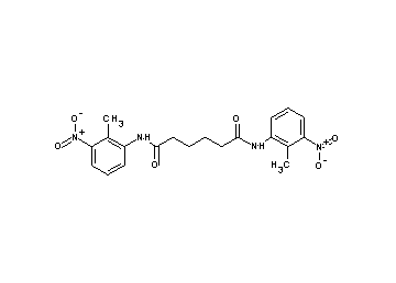 N,N'-bis(2-methyl-3-nitrophenyl)hexanediamide