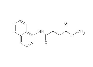 methyl 4-(1-naphthylamino)-4-oxobutanoate