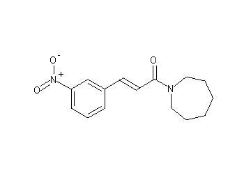 1-[3-(3-nitrophenyl)acryloyl]azepane