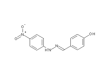 4-[2-(4-nitrophenyl)carbonohydrazonoyl]phenol