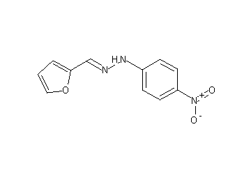 1-(2-furylmethylene)-2-(4-nitrophenyl)hydrazine 1-(2-furylmethylene)-2-(4-nitrophenyl)hydrazine