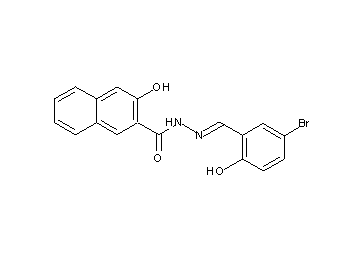 N'-(5-bromo-2-hydroxybenzylidene)-3-hydroxy-2-naphthohydrazide