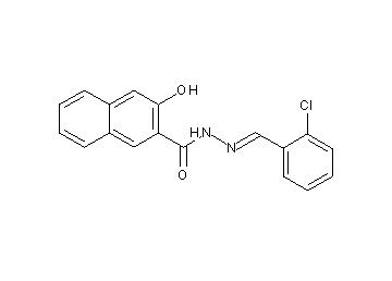 N'-(2-chlorobenzylidene)-3-hydroxy-2-naphthohydrazide