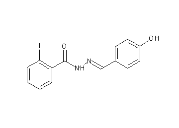 N'-(4-hydroxybenzylidene)-2-iodobenzohydrazide