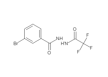 3-bromo-N'-(trifluoroacetyl)benzohydrazide