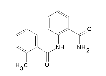 N-[2-(aminocarbonyl)phenyl]-2-methylbenzamide