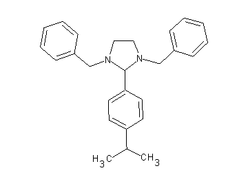 1,3-dibenzyl-2-(4-isopropylphenyl)imidazolidine