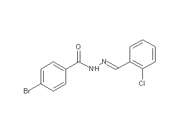 4-bromo-N'-(2-chlorobenzylidene)benzohydrazide