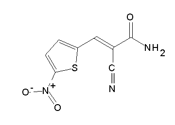 2-cyano-3-(5-nitro-2-thienyl)acrylamide