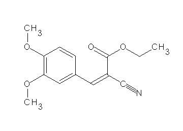 ethyl 2-cyano-3-(3,4-dimethoxyphenyl)acrylate
