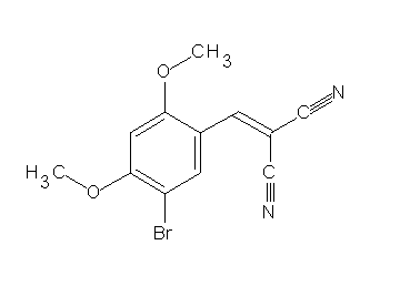(5-bromo-2,4-dimethoxybenzylidene)malononitrile