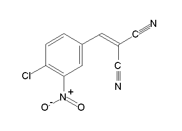 (4-chloro-3-nitrobenzylidene)malononitrile (4-chloro-3-nitrobenzylidene)malononitrile