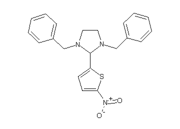1,3-dibenzyl-2-(5-nitro-2-thienyl)imidazolidine