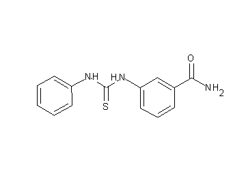 3-[(anilinocarbonothioyl)amino]benzamide