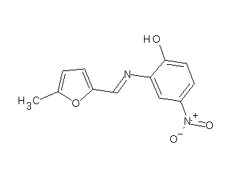 2-{[(5-methyl-2-furyl)methylene]amino}-4-nitrophenol