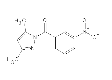 3,5-dimethyl-1-(3-nitrobenzoyl)-1H-pyrazole