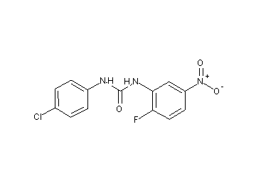 N-(4-chlorophenyl)-N'-(2-fluoro-5-nitrophenyl)urea