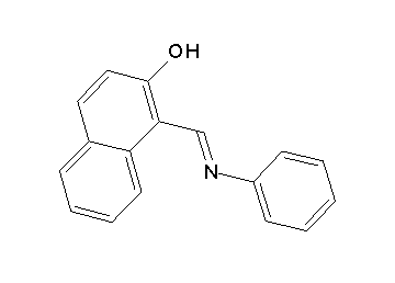 1-[(phenylimino)methyl]-2-naphthol