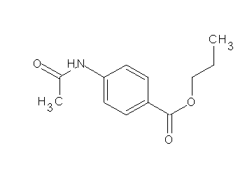 propyl 4-(acetylamino)benzoate